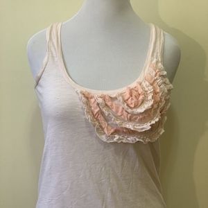 J Crew Ruffled Tank